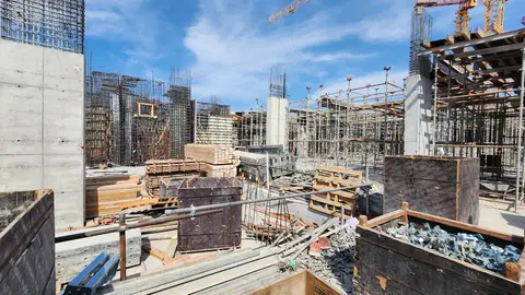 Ход строительства Zephyra Residences, Dubai Islands — 17 ноября 2025, готовность 10.73%, снимок 7 из 7