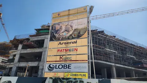 Ход строительства Zephyra Residences, Dubai Islands — 26 февраля 2026, готовность 20.00%, снимок 6 из 8