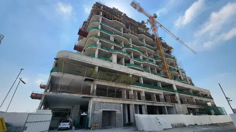 Zephyra Residences, Dubai Islands construction progress — 12 May 2026, 30.54% complete, photo 8 of 9