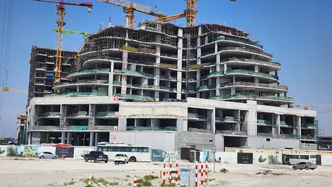 Zephyra Residences, Dubai Islands construction progress — 12 May 2026, 30.54% complete, photo 6 of 9
