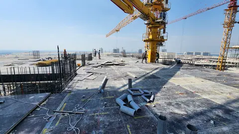 Zephyra Residences, Dubai Islands construction progress — 12 May 2026, 30.54% complete, photo 4 of 9