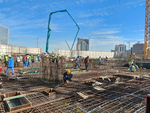Oasiz 1 by Danube, Dubai Silicon Oasis construction progress — 24 December 2025, 13.79% complete, photo 7 of 7