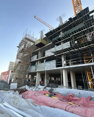 Oasiz 1 by Danube, Dubai Silicon Oasis construction progress — 15 April 2026, 20.30% complete, photo 5 of 7