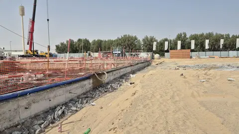 Ход строительства AG AUM Residence, DubaiLand Residence Complex — 21 июля 2025, готовность 0.39%, снимок 5 из 5