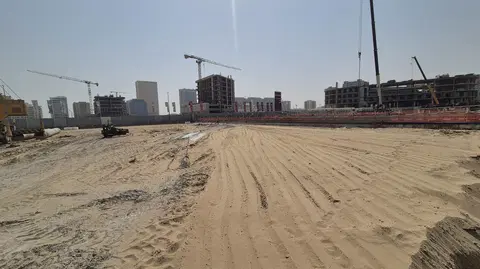 Ход строительства AG AUM Residence, DubaiLand Residence Complex — 21 июля 2025, готовность 0.39%, снимок 3 из 5