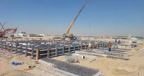 Ход строительства Damac Sun City, Damac Sun City — 24 сентября 2026, готовность 36.54%, снимок 7 из 12