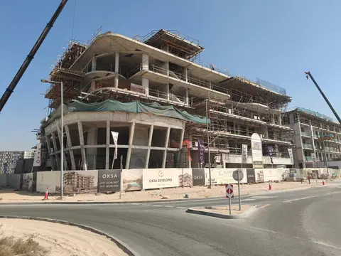 Ход строительства The Eighty Three, Dubai South Residential District — 26 февраля 2026, готовность 38.13%, снимок 4 из 14