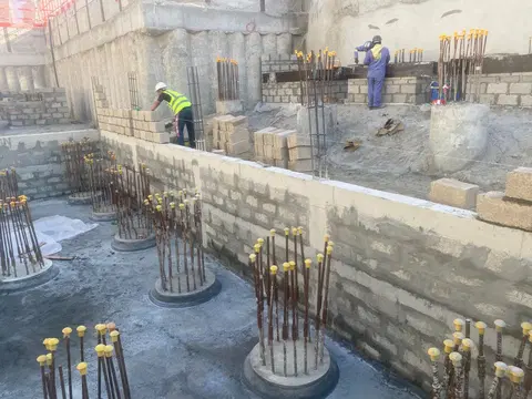 Ocean Views, Rashid Yachts & Marina construction progress — 21 April 2026, 6.18% complete, photo 3 of 3