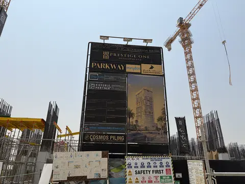 Parkway by Prestige One, Meydan Horizon construction progress — 17 August 2026, 10.89% complete, photo 6 of 7
