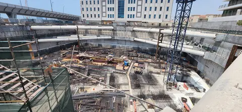 Ход строительства Sea Mirror Residences, Jumeirah 1 — 27 июля 2026, готовность 6.86%, снимок 5 из 5