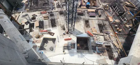 Ход строительства Sea Mirror Residences, Jumeirah 1 — 27 июля 2026, готовность 6.86%, снимок 3 из 5
