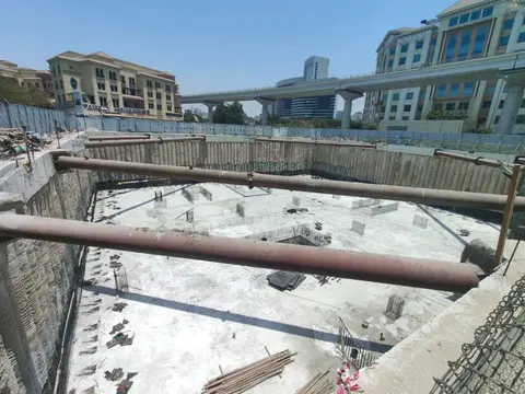 Lumina, Healthcare City Phase 2 construction progress — 22 July 2026, 11.42% complete, photo 3 of 3
