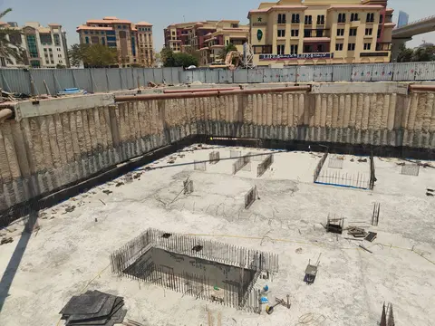 Lumina, Healthcare City Phase 2 construction progress — 22 July 2026, 11.42% complete, photo 2 of 3