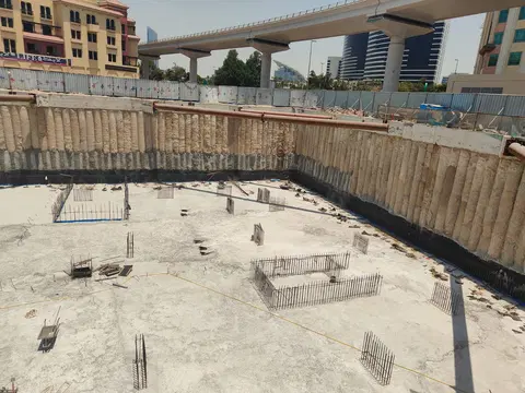 Lumina, Healthcare City Phase 2 construction progress — 22 July 2026, 11.42% complete, photo 1 of 3