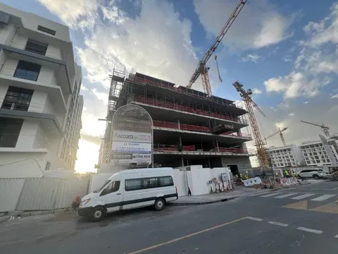 The Cube Quarter Residences, Mohammed Bin Rashid City District 11 construction progress — 29 December 2025, 18.91% complete, photo 1 of 10