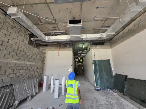 The Cube Quarter Residences, Mohammed Bin Rashid City District 11 construction progress — 15 September 2026, 57.03% complete, photo 6 of 8