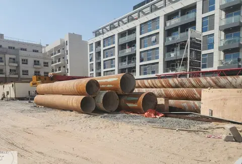 Ход строительства Moonsa Residences 2, International City 2 — 2 марта 2026, готовность 0.08%, снимок 1 из 3