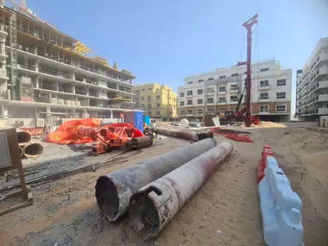 Ход строительства Moonsa Residences 2, International City 2 — 20 июля 2026, готовность 1.01%, снимок 4 из 7