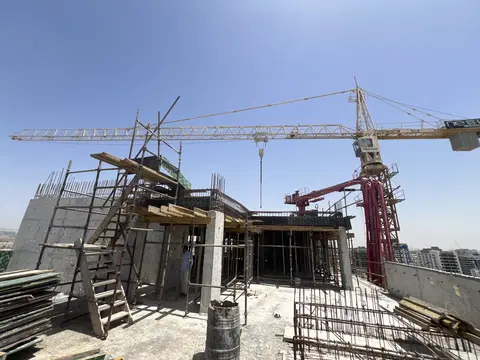 Estrella By Nexus, Majan construction progress — 21 May 2026, 45.50% complete, photo 5 of 9