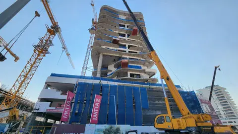 Ход строительства Beach Walk 3, Dubai Islands — 9 января 2026, готовность 58.02%, снимок 3 из 9