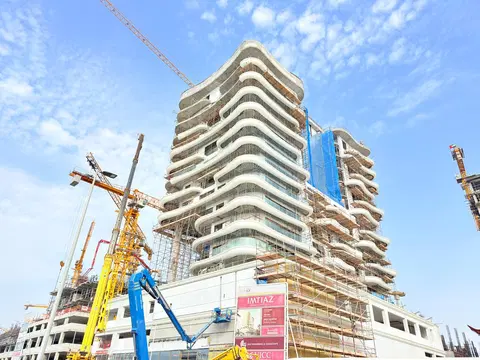 Ход строительства Beach Walk 3, Dubai Islands — 24 апреля 2026, готовность 67.21%, снимок 10 из 10