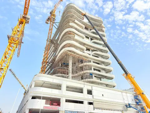 Ход строительства Beach Walk 3, Dubai Islands — 24 апреля 2026, готовность 67.21%, снимок 5 из 10