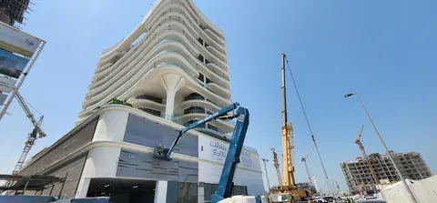 Beach Walk 3, Dubai Islands construction progress — 20 July 2026, 82.01% complete, photo 3 of 9