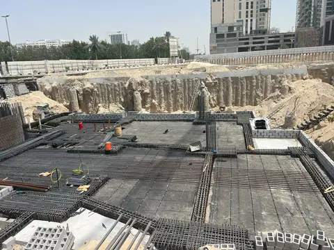Ход строительства Allura Residences, JVC District 11 — 23 июня 2026, готовность 7,79%, снимок 5 из 6