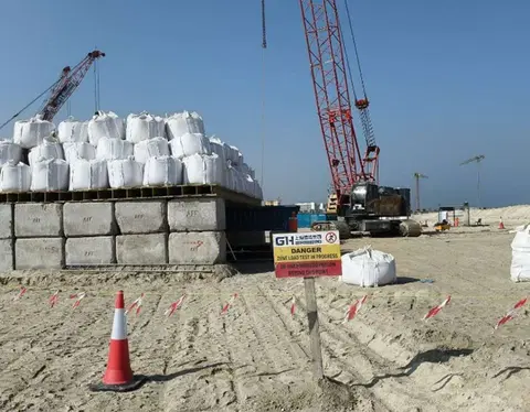 Ход строительства Bay Grove Residences, Dubai Islands — 26 января 2026, готовность 1.21%, снимок 8 из 8