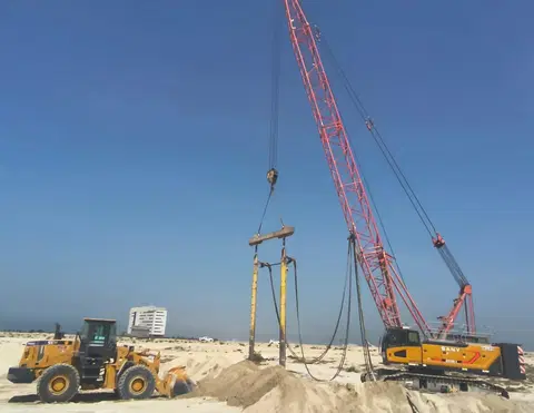 Ход строительства Bay Grove Residences, Dubai Islands — 26 января 2026, готовность 1.21%, снимок 7 из 8
