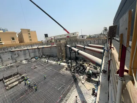 Signature Lifestyle Residences, Jumeirah Lakes Towers construction progress — 24 August 2026, 8.06% complete, photo 4 of 4