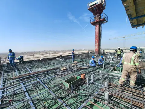 Azizi Venice 13, Azizi Venice construction progress — 9 December 2025, 27.06% complete, photo 4 of 4