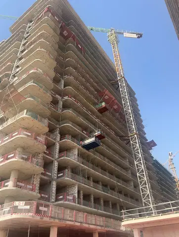 Azizi Venice 13, Azizi Venice construction progress — 14 October 2026, 45.87% complete, photo 8 of 12