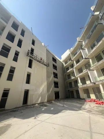 Mayflower Residences, International City 2 construction progress — 16 April 2026, 87.86% complete, photo 14 of 15