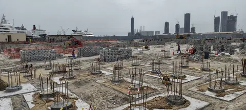 Ход строительства Pier Point, Rashid Yachts and Marina — 14 мая 2026, готовность 8,27%, снимок 2 из 3