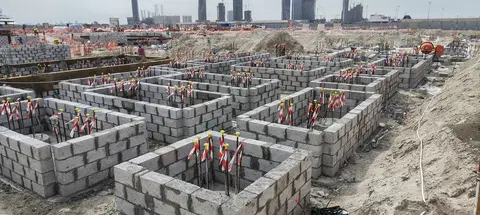Pier Point 2, Rashid Yachts & Marina construction progress — 14 May 2026, 8.48% complete, photo 1 of 4