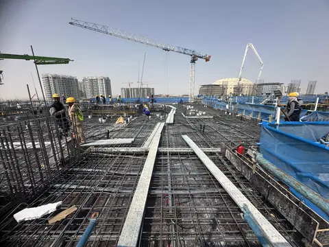 Sidr Residences, Expo City Dubai construction progress — 18 August 2026, 25.02% complete, photo 7 of 7
