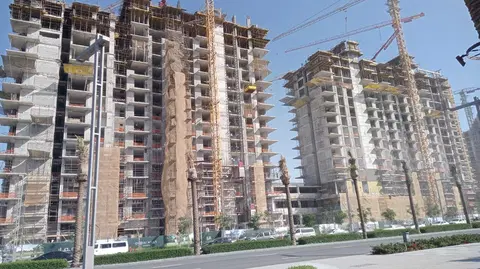 Ход строительства Vida Residences Club Point, Dubai Hills Estate — 22 апреля 2026, готовность 36.50%, снимок 4 из 10