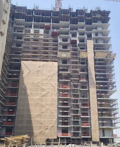 Ход строительства Vida Residences Club Point, Dubai Hills Estate — 3 августа 2026, готовность 43.52%, снимок 9 из 14