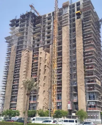 Ход строительства Vida Residences Club Point, Dubai Hills Estate — 3 августа 2026, готовность 43.52%, снимок 2 из 14