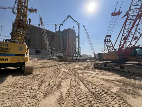 Ход строительства Berkshire Park, Town Square — 26 ноября 2025, готовность 1.84%, снимок 1 из 3