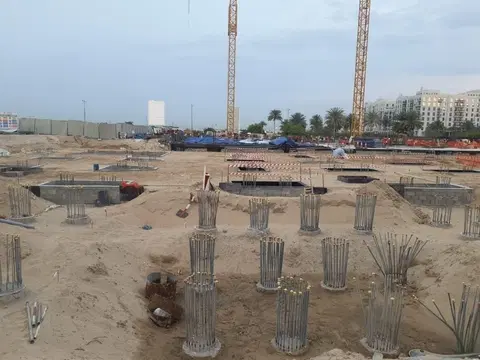 Berkshire Park, Town Square construction progress — 23 March 2026, 5.20% complete, photo 2 of 5