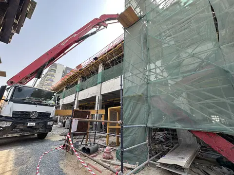 Ход строительства Berkshire Park, Town Square — 7 октября 2026, готовность 17.55%, снимок 1 из 4