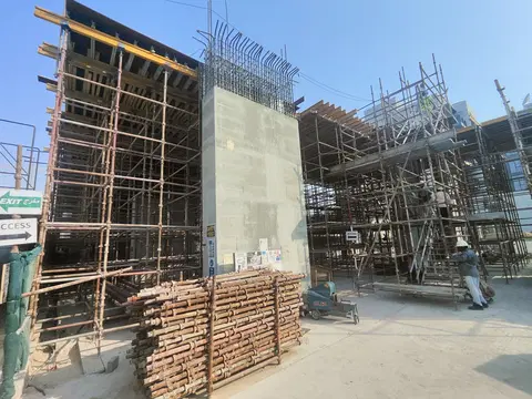 311 Boulevard, JVC District 13 construction progress — 17 August 2026, 10.00% complete, photo 5 of 6