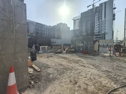 311 Boulevard, JVC District 13 construction progress — 17 August 2026, 10.00% complete, photo 4 of 6
