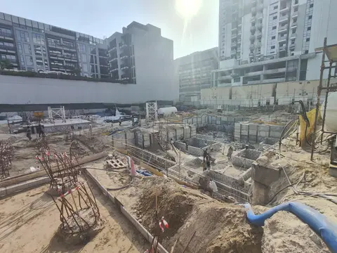 311 Boulevard, JVC District 13 construction progress — 17 August 2026, 10.00% complete, photo 1 of 6