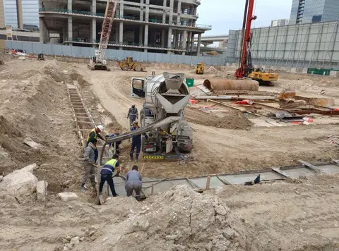 Ход строительства The Chedi Private Residences, Barsha Heights — 12 мая 2026, готовность 1,42%, снимок 4 из 5