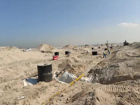 Palm Jebel Ali - Frond A, Palm Jebel Ali construction progress — 14 November 2025, 1.14% complete, photo 2 of 6