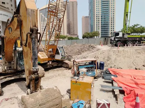 The One By Prestige One, Barsha Heights construction progress — 15 August 2025, 1.05% complete, photo 2 of 8