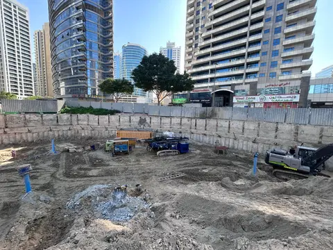 The One By Prestige One, Barsha Heights construction progress — 25 November 2025, 4.59% complete, photo 2 of 10